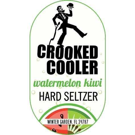 Crooked Can Watermelon Kiwi logo