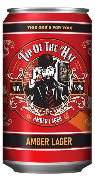 Tip of the Hat Amber Lager Beer