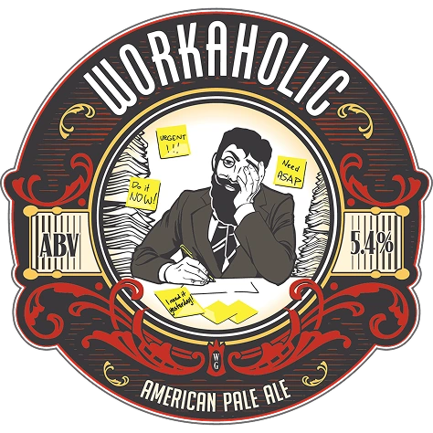 Crooked Can Workaholic Logo
